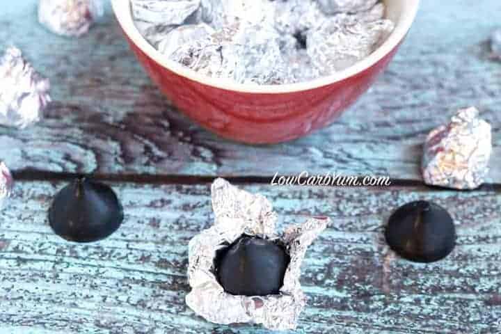 Sugar Free Chocolate Kisses Molded Candy