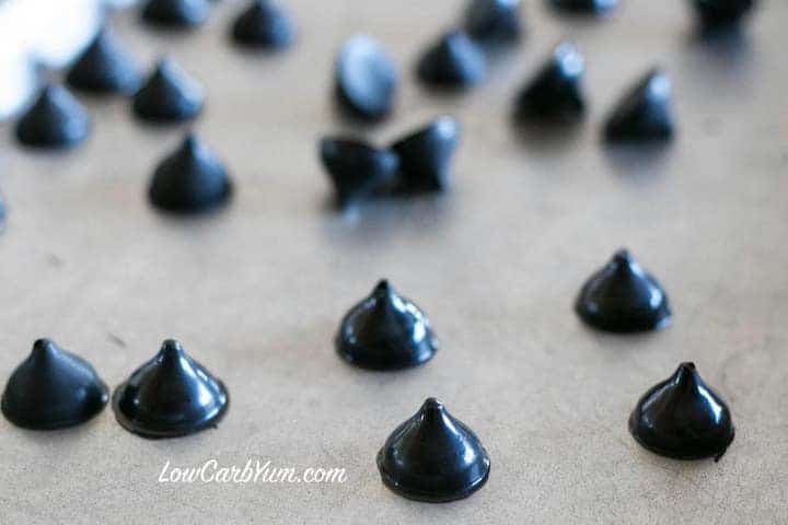 Chocolate Kisses Molded Candy - Sugar Free - Low Carb Yum