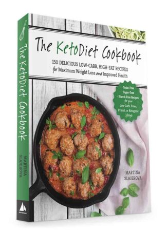 Low carb double chocolate muffins from The KetoDiet Cookbook