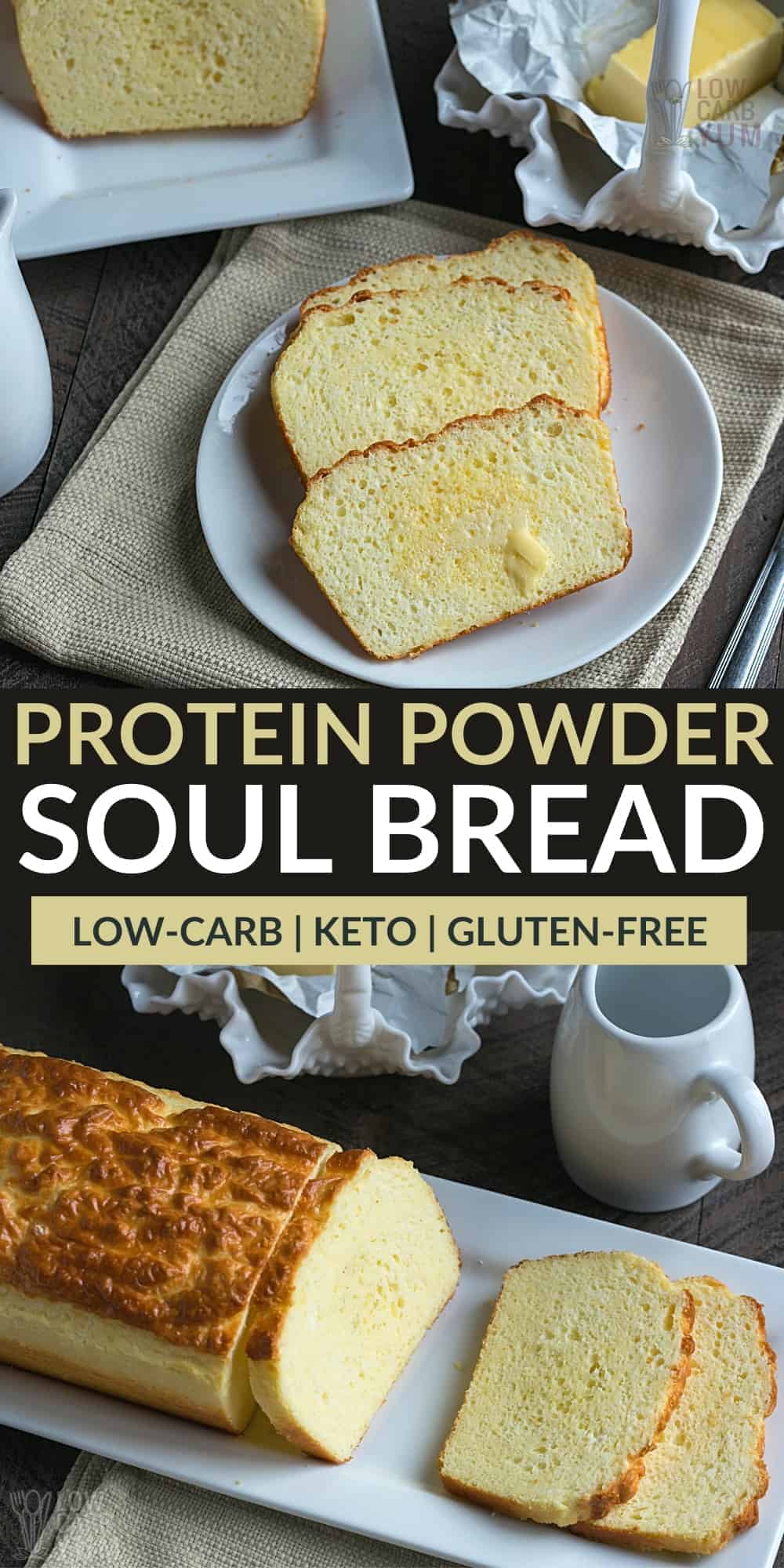 protein powder soul bread pinterest image
