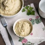 Garlic Cauliflower Celery Root Mash