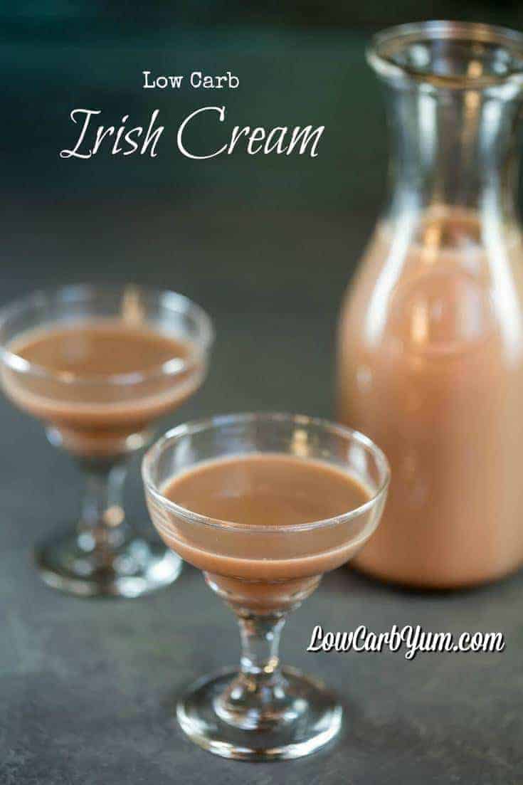 copycat keto Bailey's Irish Cream recipe