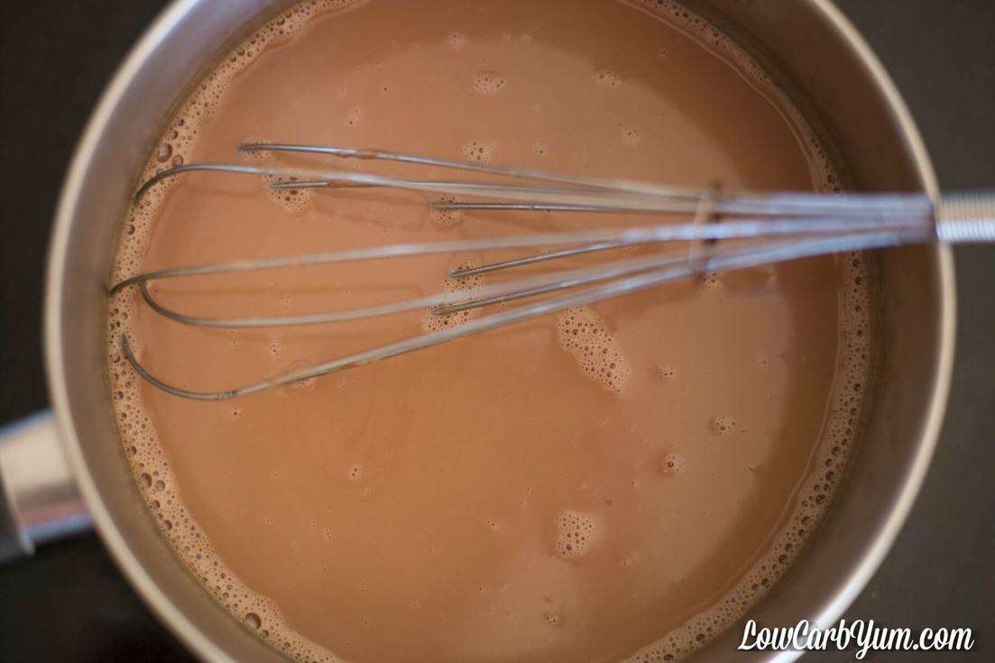 cooked mixture in pot