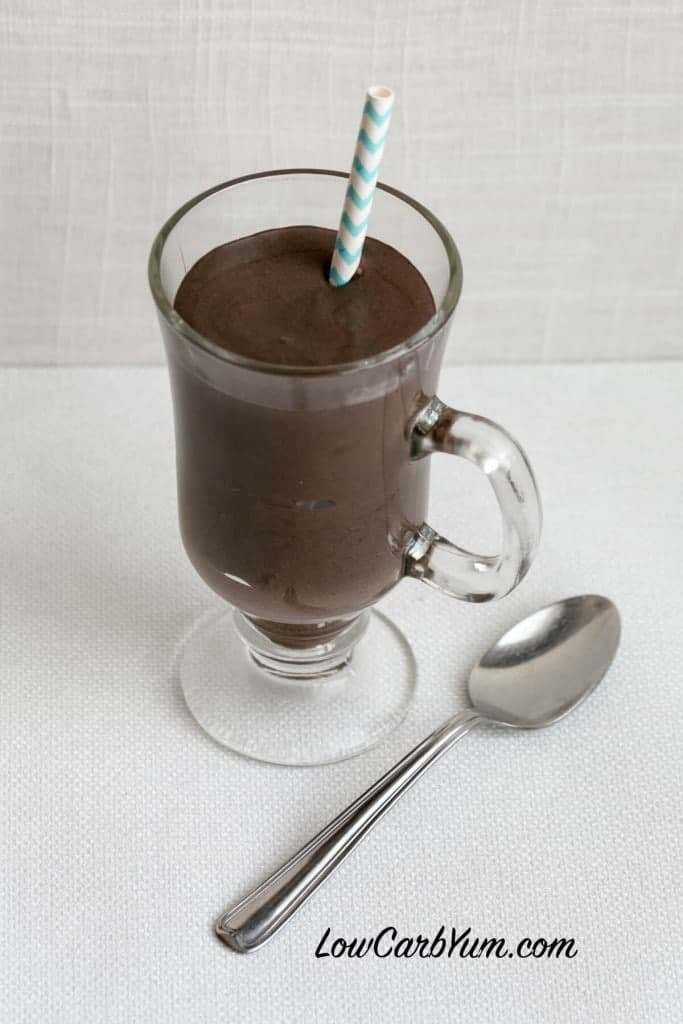 How to Make a Thick Milkshake Like a Frosty Low Carb Yum