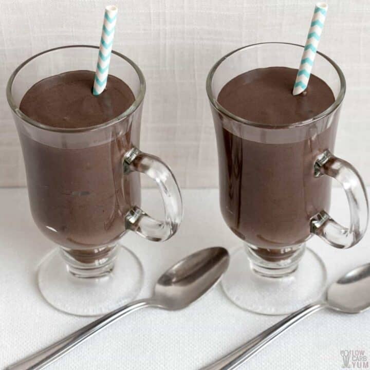 How To Make A Thick Milkshake (Like A Frosty) Low Carb Yum