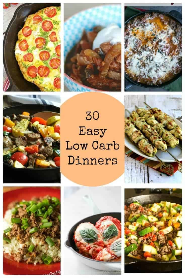 30 Easy Low Carb Dinners For Busy Days | Low Carb Yum