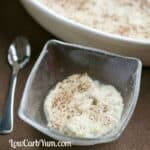 Low Carb Crock Pot Rice Pudding