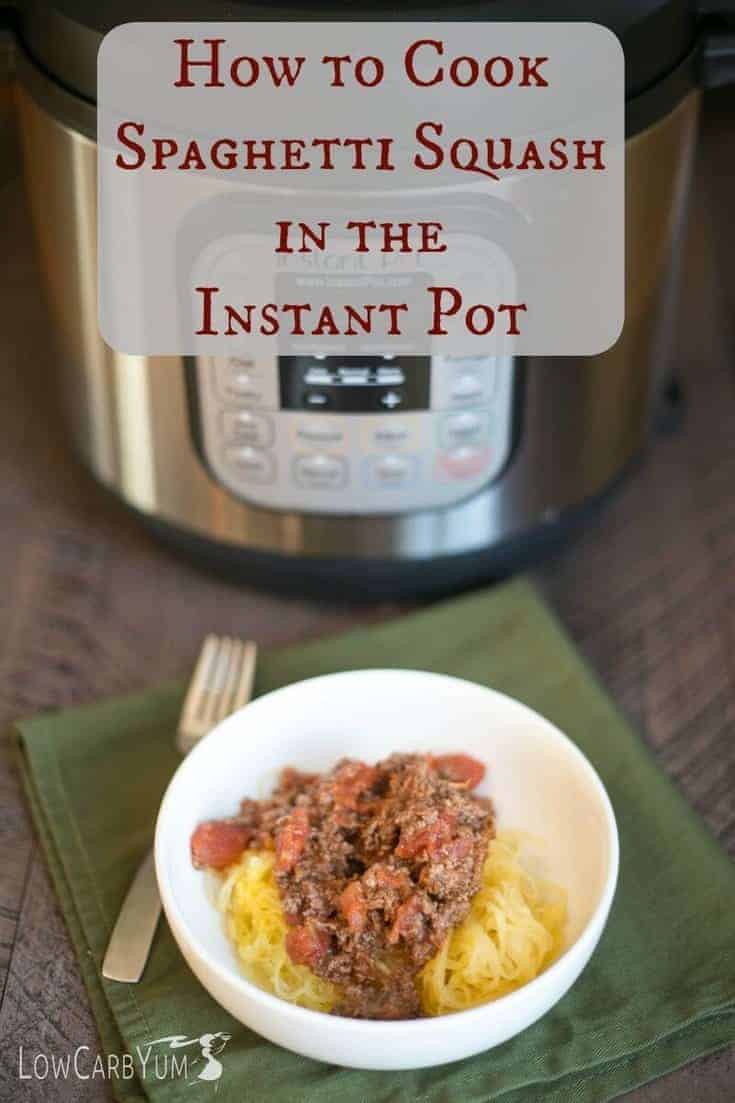 There are several ways to cook spaghetti squash. Here's how to cook spaghetti squash in an Instant Pot pressure cooker. which results in great texture.