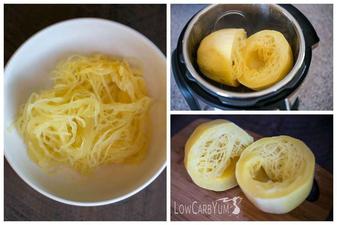 pressure cooker spaghetti squash