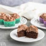 keto chocolate cupcakes nutella frosting