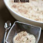 Dairy-free low-carb shirataki crock pot rice pudding