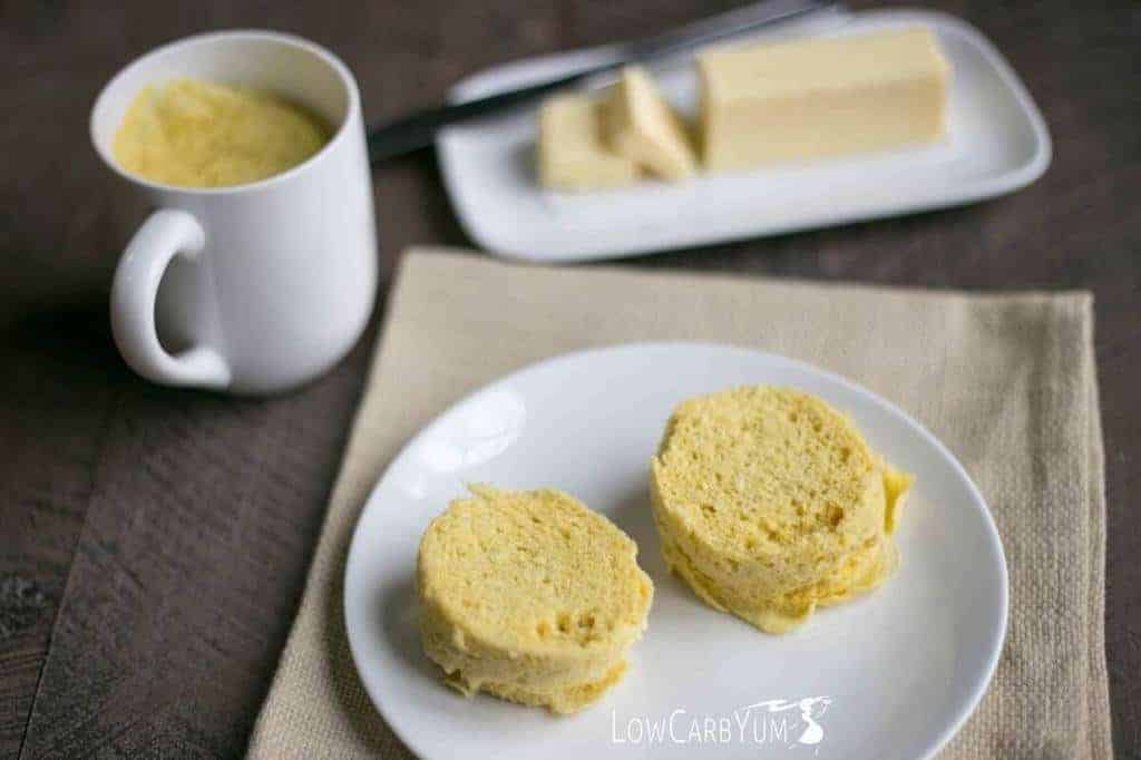 Minute Microwave Muffin in a Mug | Low Carb Yum