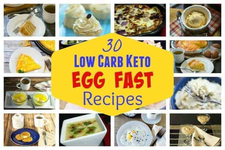 Egg Fast Diet Plan Recipes for Weight Loss | Low Carb Yum