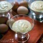 Egg Fast Lemon Pudding Custard