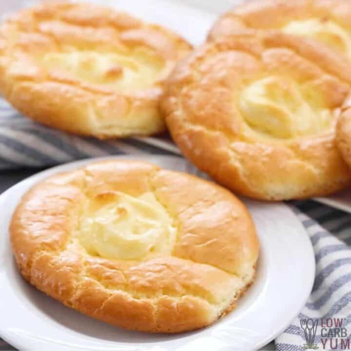 Keto Cheese Danish - Just 1g carb each! - Low Carb Yum