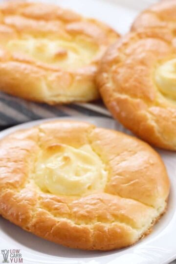 Keto Cheese Danish - Just 1g carb each! - Low Carb Yum