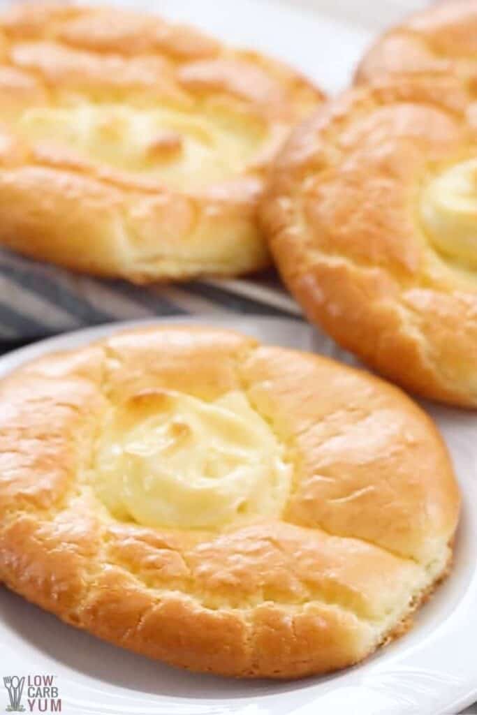 Keto Cheese Danish - Just 1g carb each! | Low Carb Yum