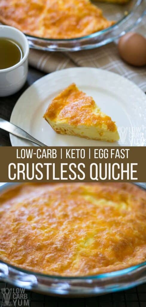 crustless keto quiche recipe