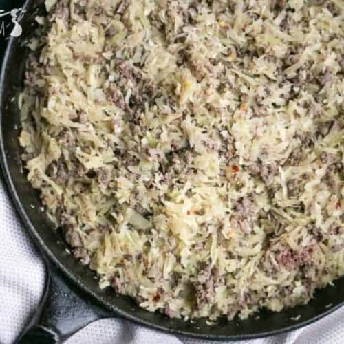 Keto Crack Slaw with Beef and Cabbage Low Carb Yum
