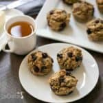 Zucchini blueberry muffins