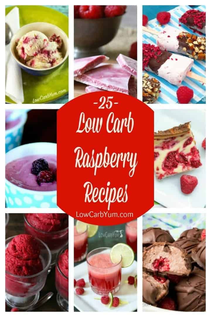 low-carb keto raspberry recipes