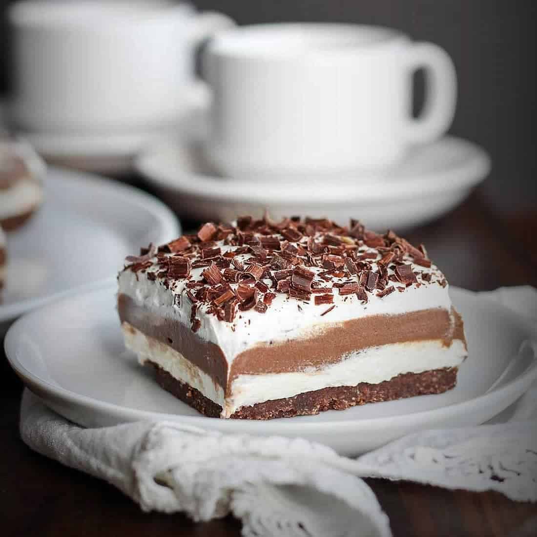 Low carb chocolate lasagna 7 Low Carb Yum