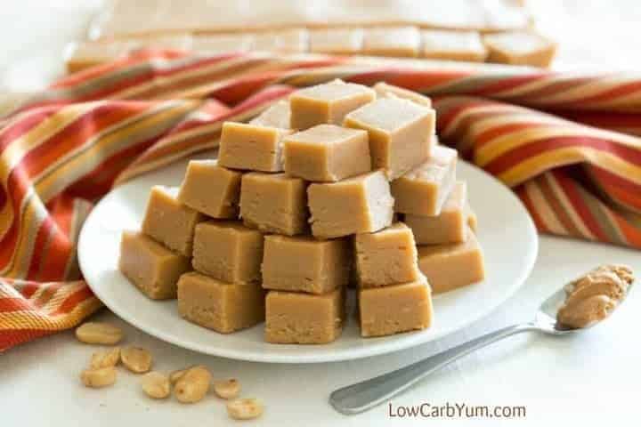 Best Low Carb Peanut Butter Fudge Recipe Sugar Free Low Carb Yum