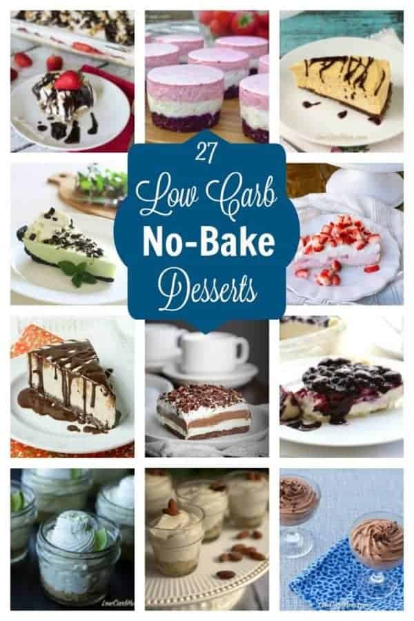 Easy No Bake Low Carb Desserts - Low Carb Yum