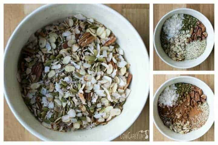 steps to make keto cereal