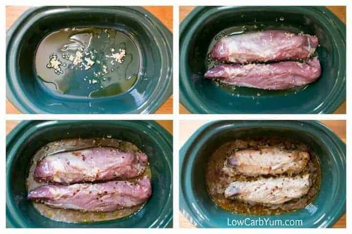Low carb crock pot balsamic pork tenderloin recipe