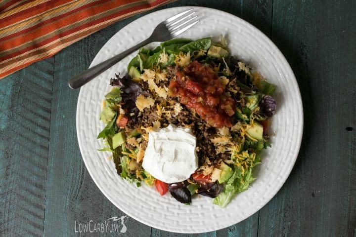 Taco Salad - Gluten Free | Low Carb Yum