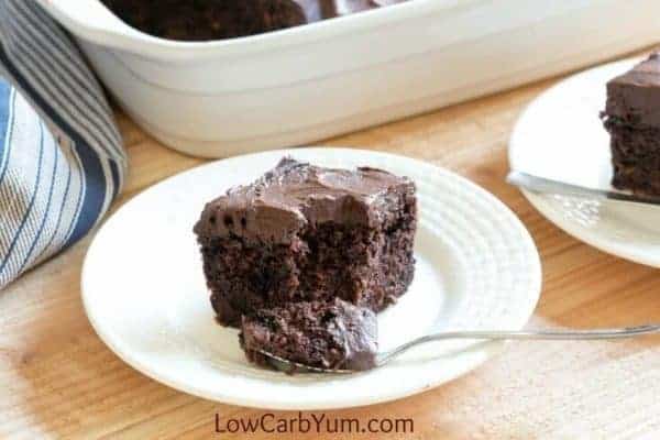Best Low Carb Chocolate Cake Recipe | Low Carb Yum