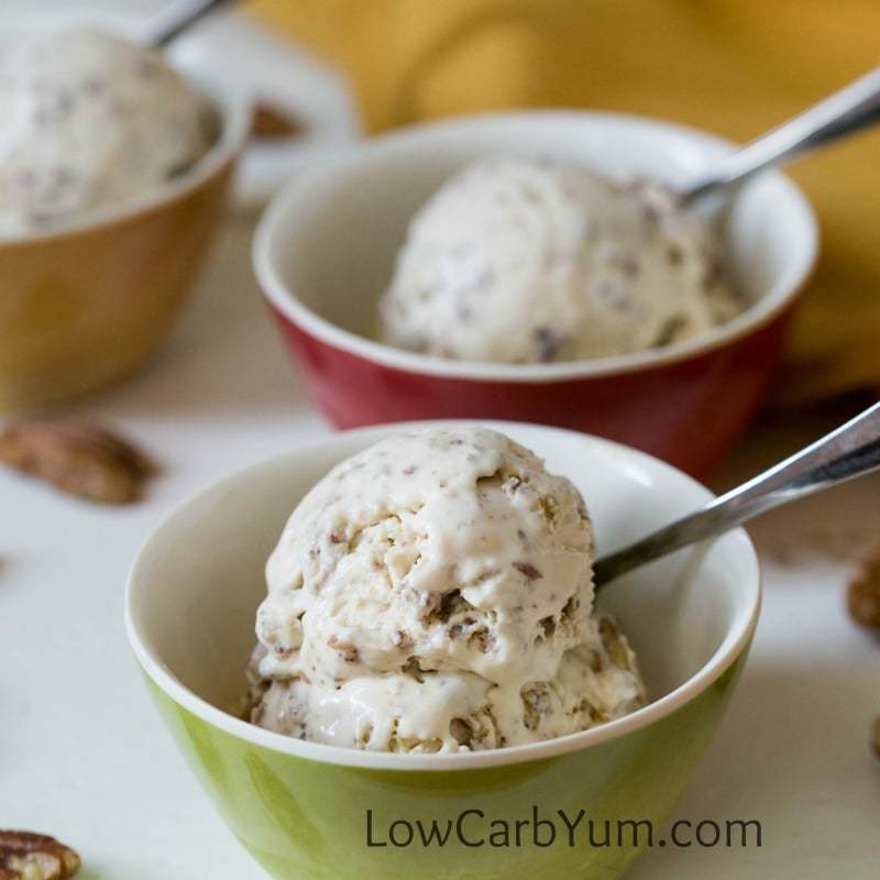 Low carb butter pecan ice cream recipe