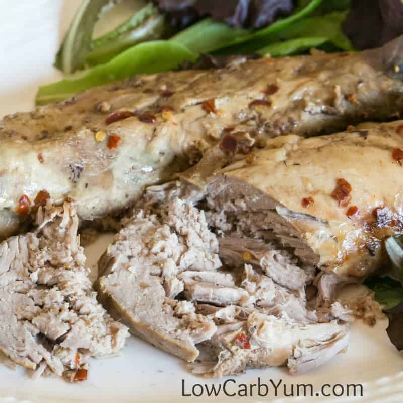 Crock Pot Balsamic Pork Tenderloin Low Carb Yum