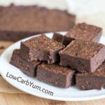 Low carb gluten free peanut flour brownies recipe