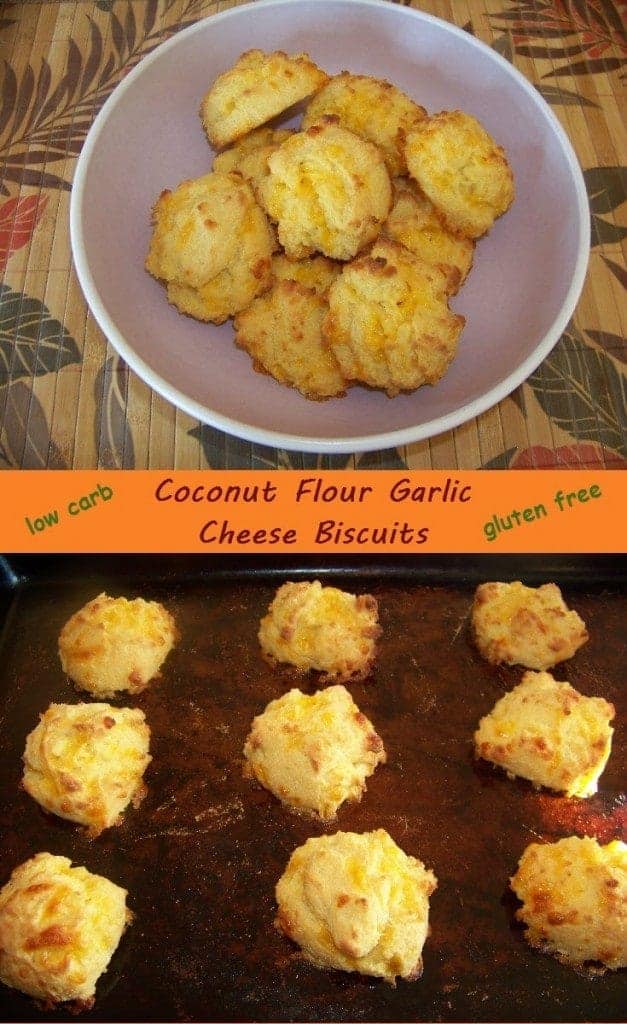 Garlic Cheese Biscuits - Gluten Free | Low Carb Yum