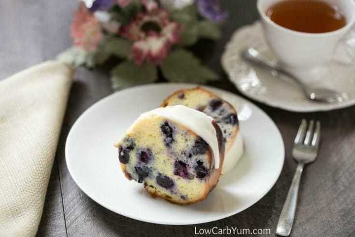 Lemon Blueberry Pound Cake Recipe Gluten Free Low Carb Yum