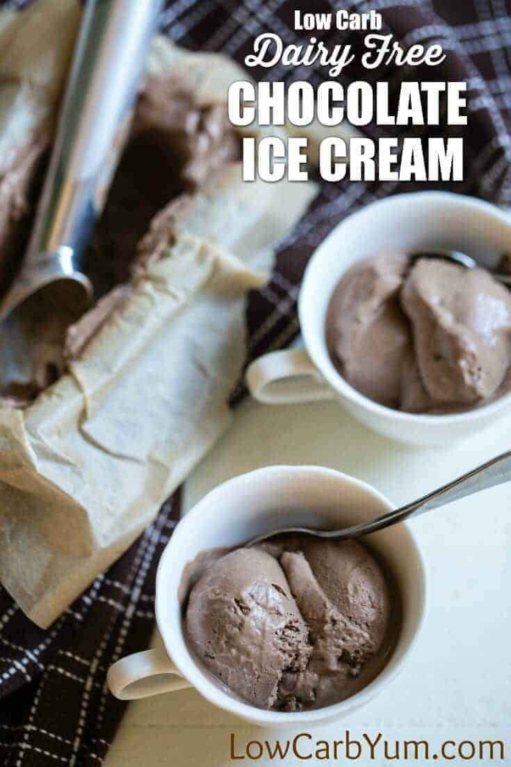 keto chocolate dairy free ice cream recipe