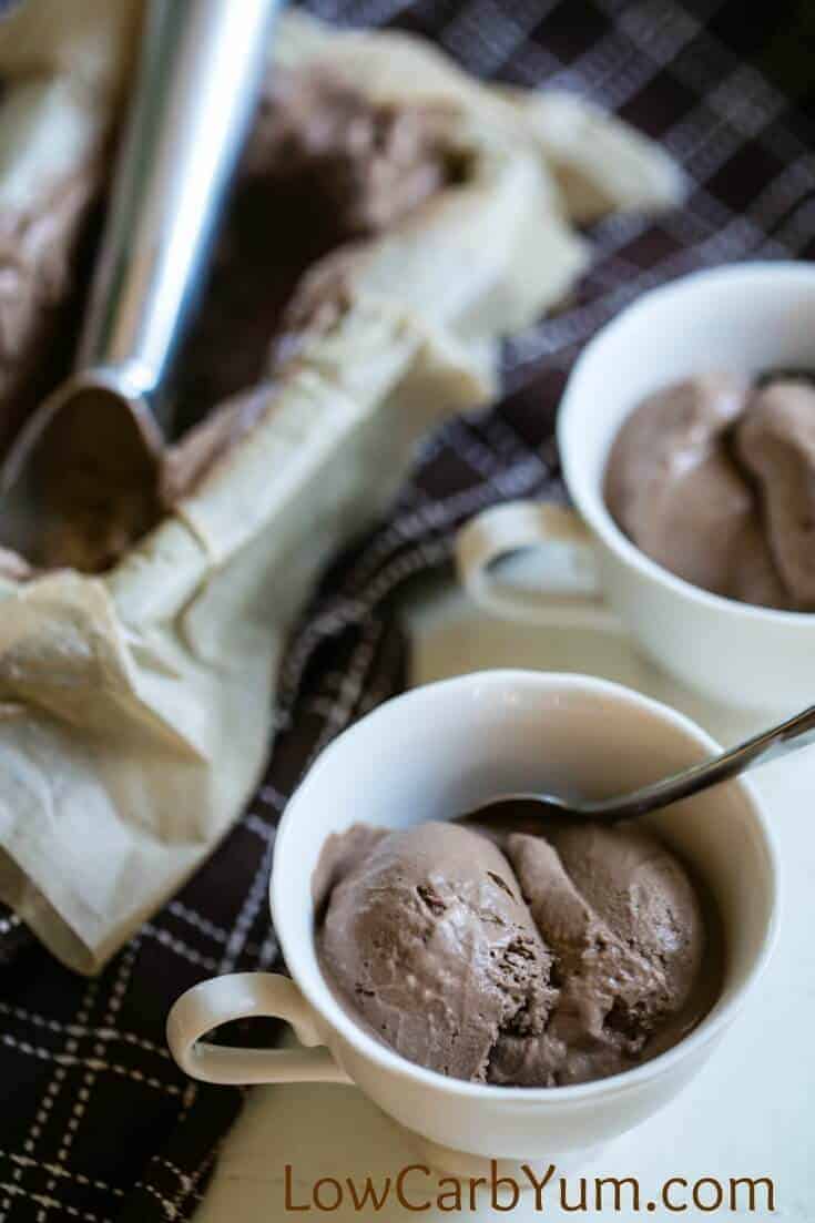 dairy-free keto chocolate ice cream