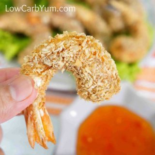 Crispy Low Carb Coconut Shrimp – Gluten Free