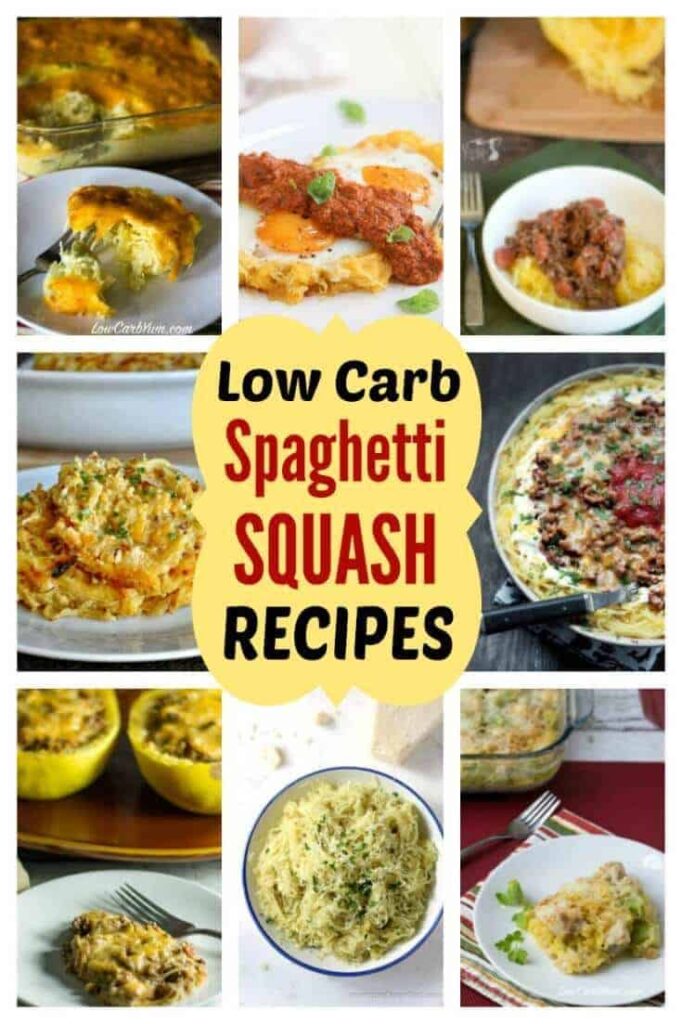 Low carb spaghetti squash recipes