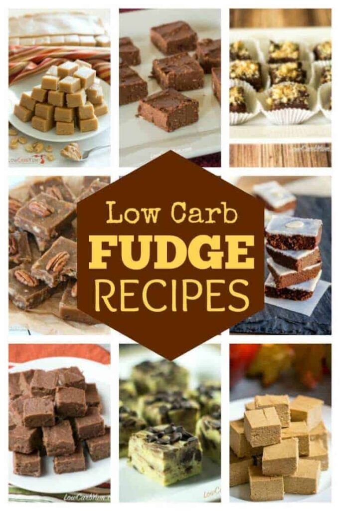 Easy fudge recipes - low carb sugar free