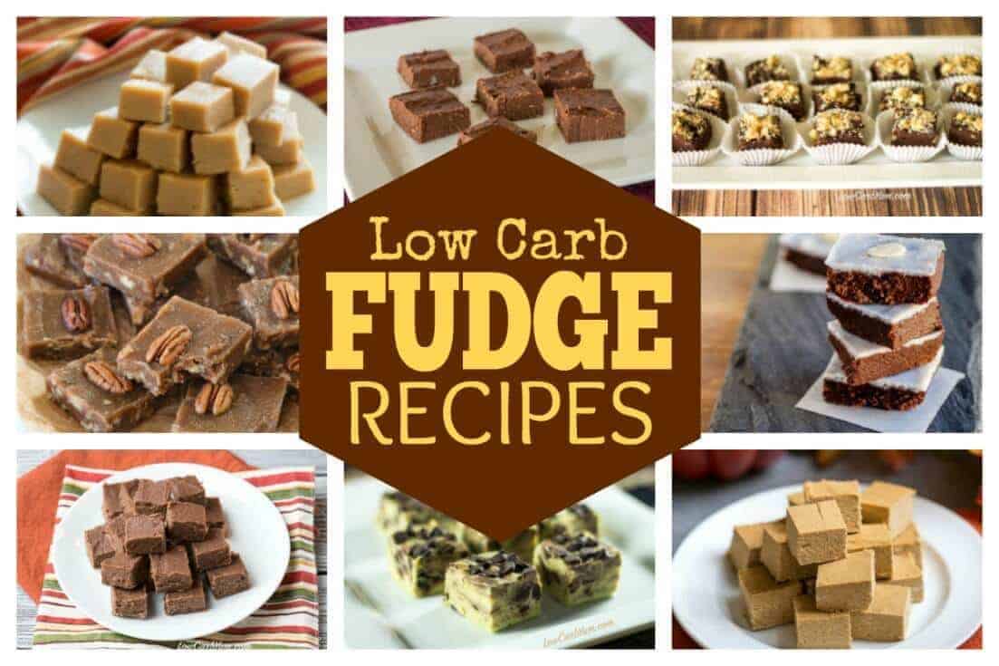 Easy fudge recipes - low carb sugar free