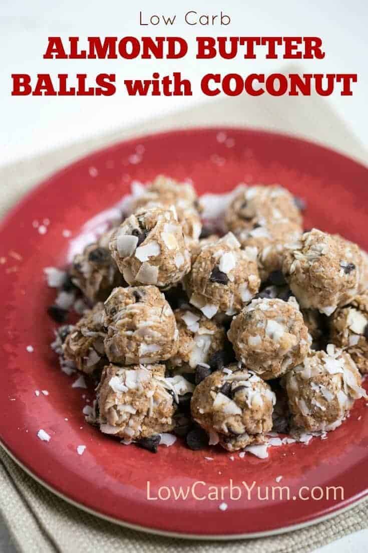 no bake almond butter balls recipe