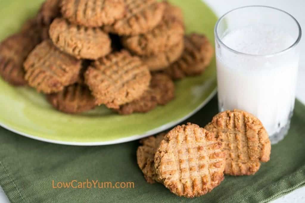 Keto Coconut Flour Peanut Butter Cookies Low Carb Yum