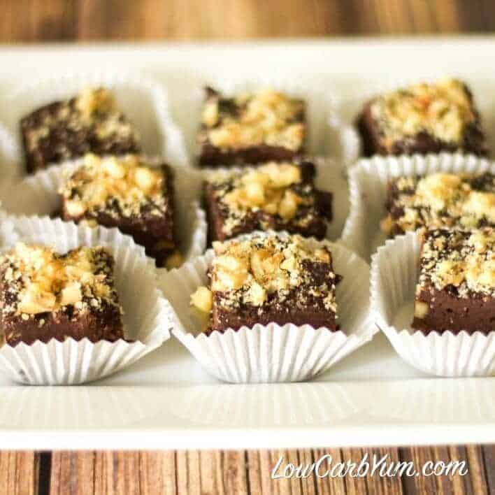 Easy fudge recipes - low carb sugar free