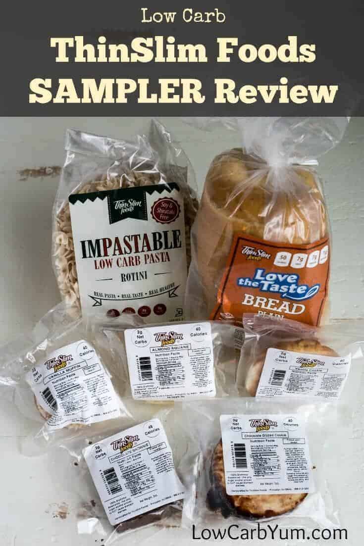 Are you looking for low carb sweets, bread, and pasta? ThinSlim Foods is a company that specializes in low carb foods. Here's a review of the sampler pack.