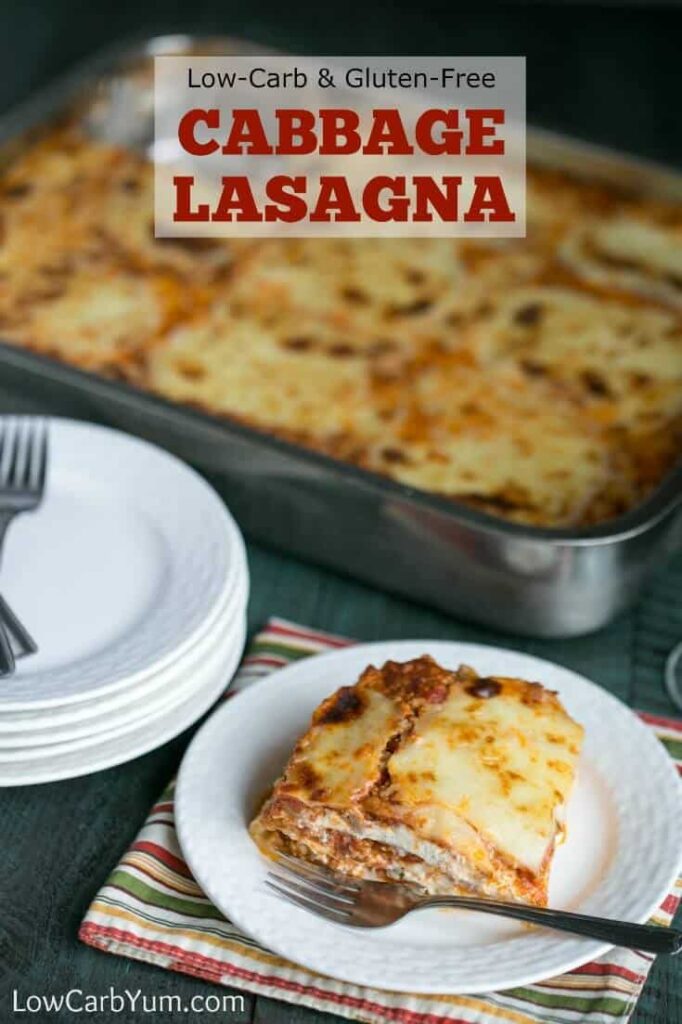 Cabbage Lasagna Recipe - Low Carb and Gluten Free | Low ...