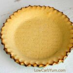 Low carb coconut flour pie crust - gluten free