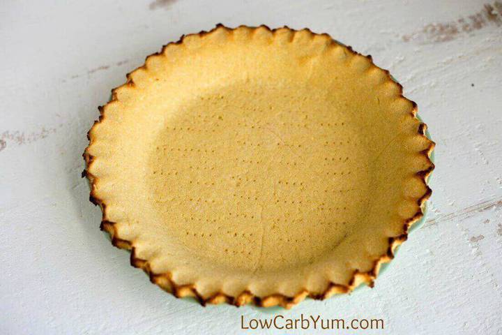 Low carb coconut flour pie crust 